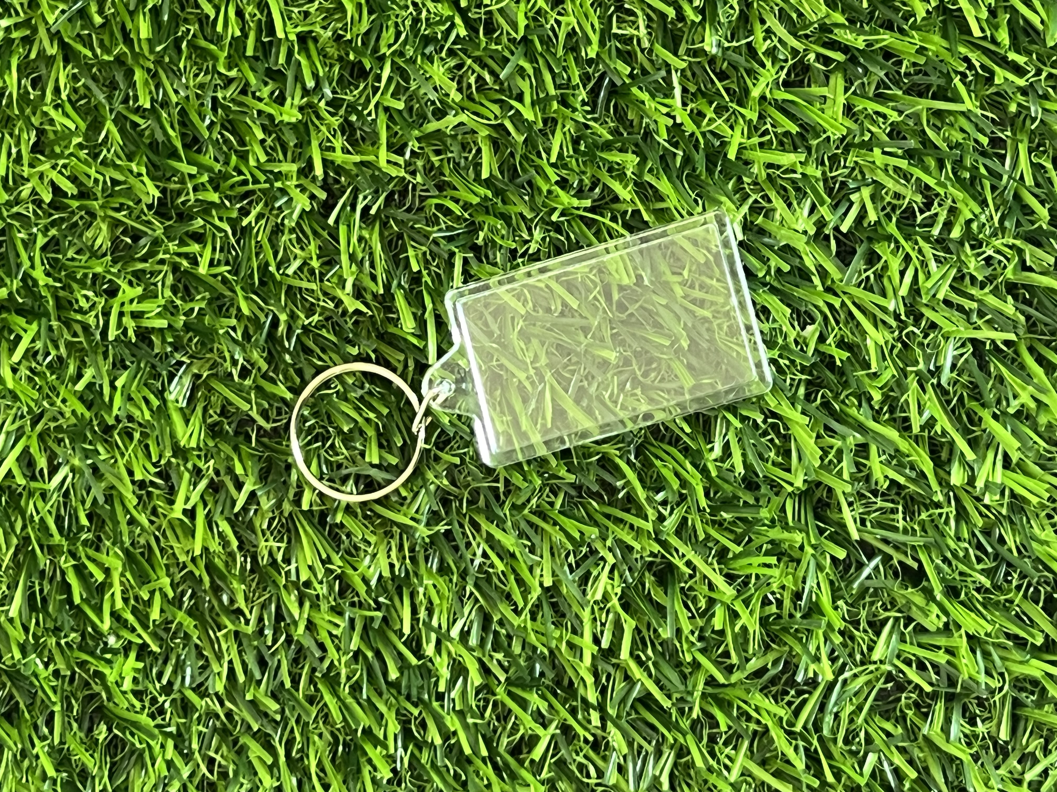 Llavero Acrilico Rectangular Para Insertar Foto 