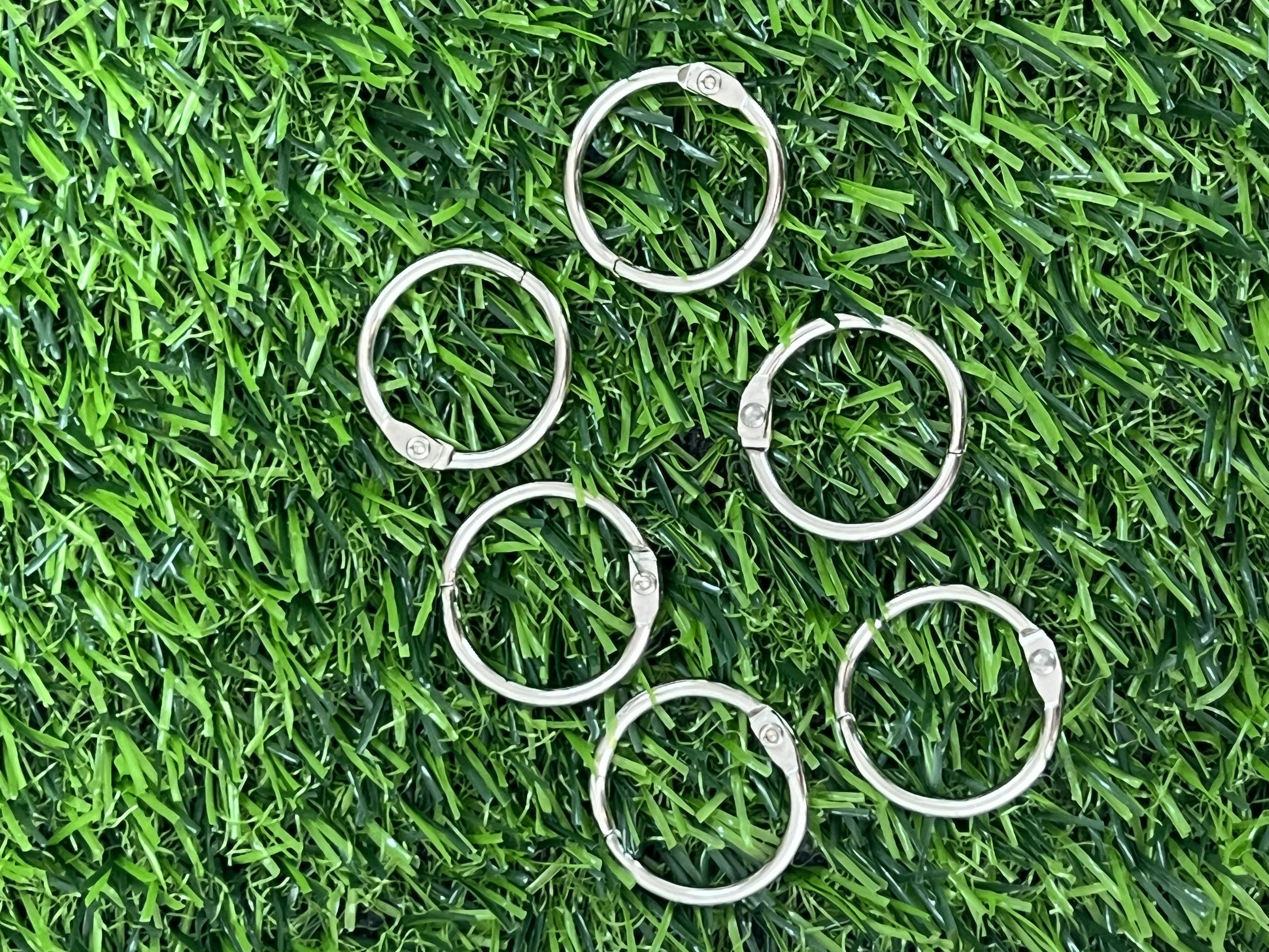 Ganchos De Agenda Individuales X6 2.5cm