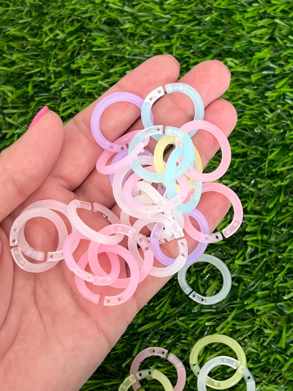 Ganchos Agenda Colores Pasteles Unidad