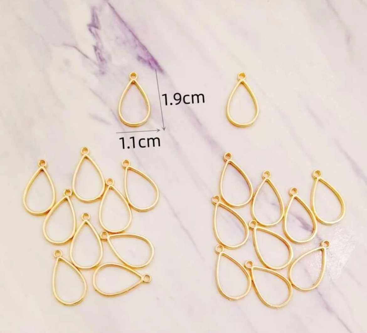 Bisel Gota Mini Dorado