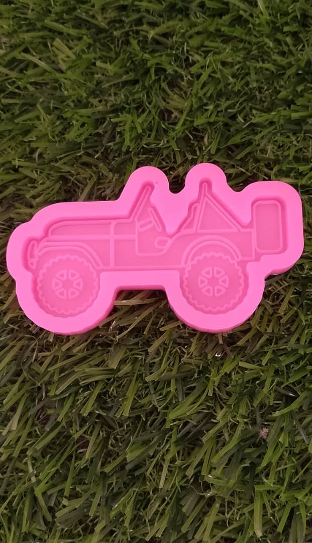 Molde Llavero Caballero Jeep Liquidación 