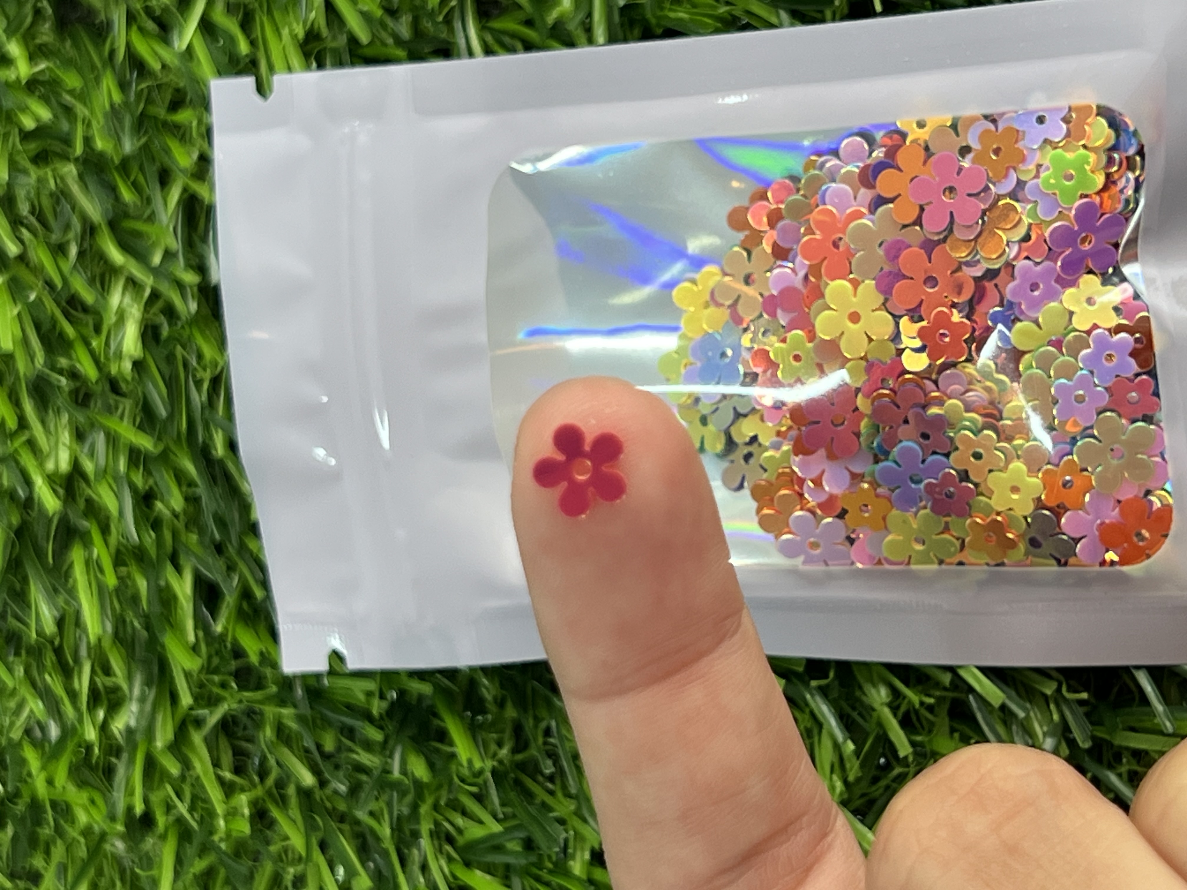 Lentejuelas Florecitas 5g