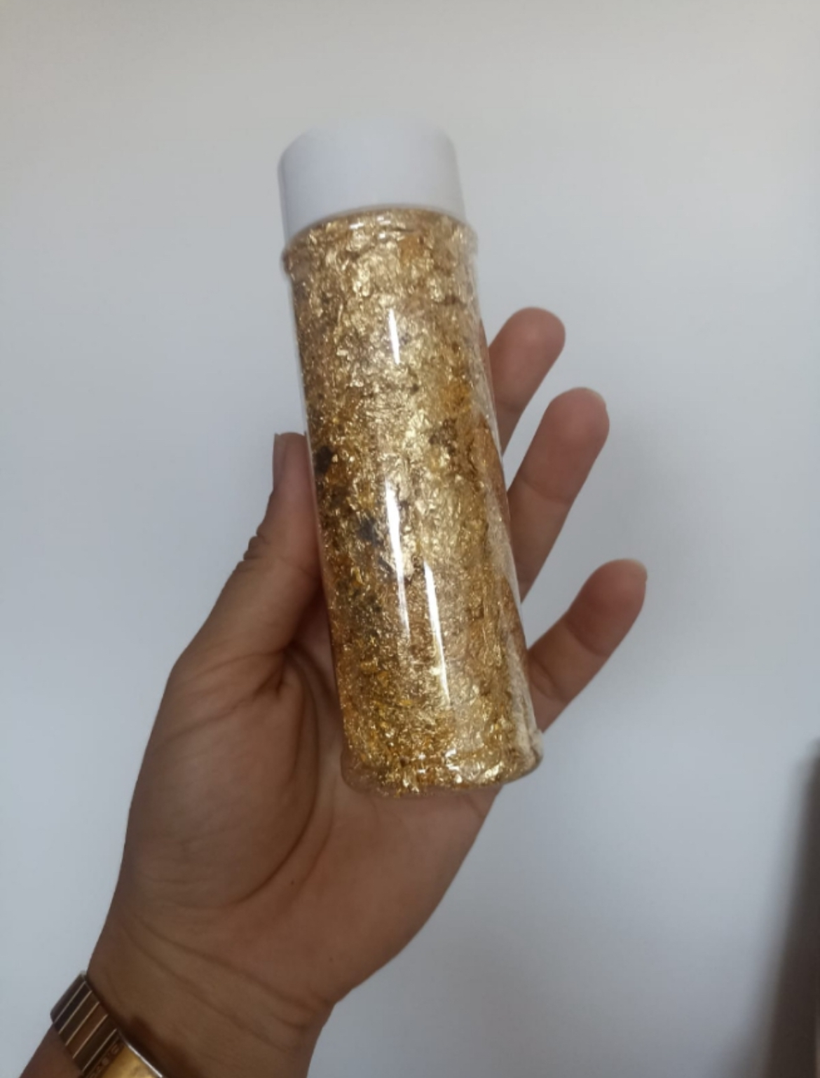 Hojuela En Pote Dorada