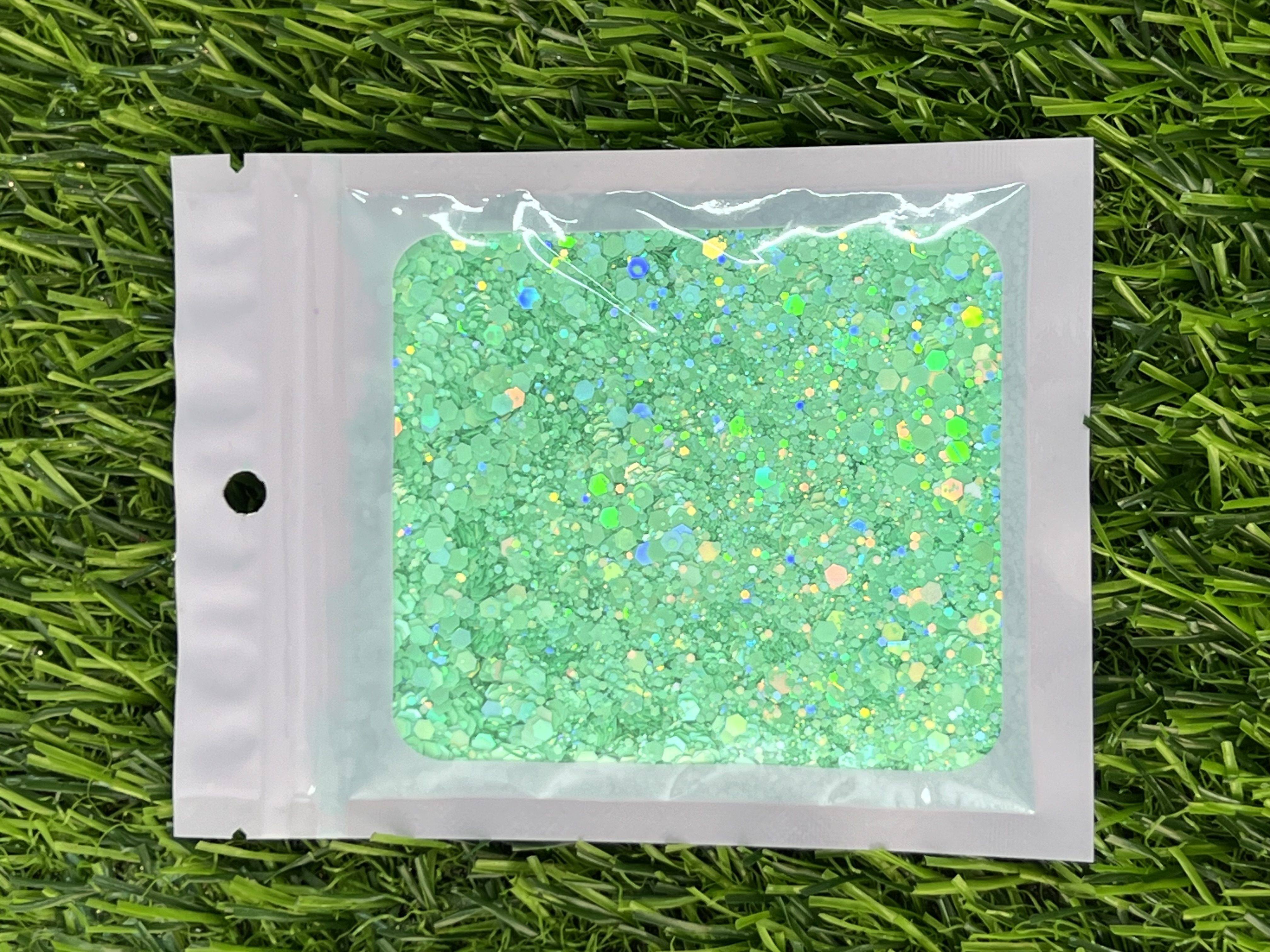 Glitter Chunky 20g Wld02 Verde Pastel 