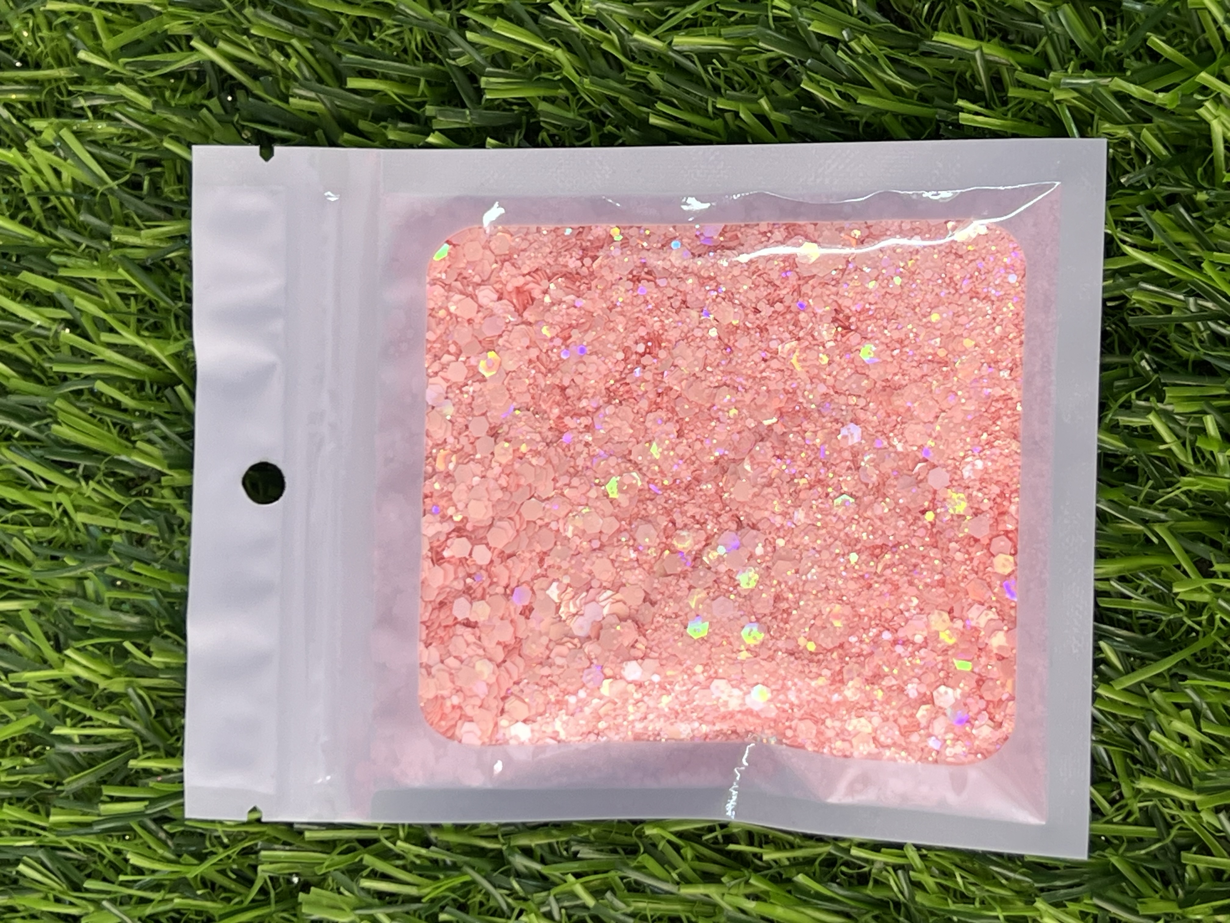 Glitter Chunky 20g Wld07 Rosa Bebeconfirmar Codigo Chino