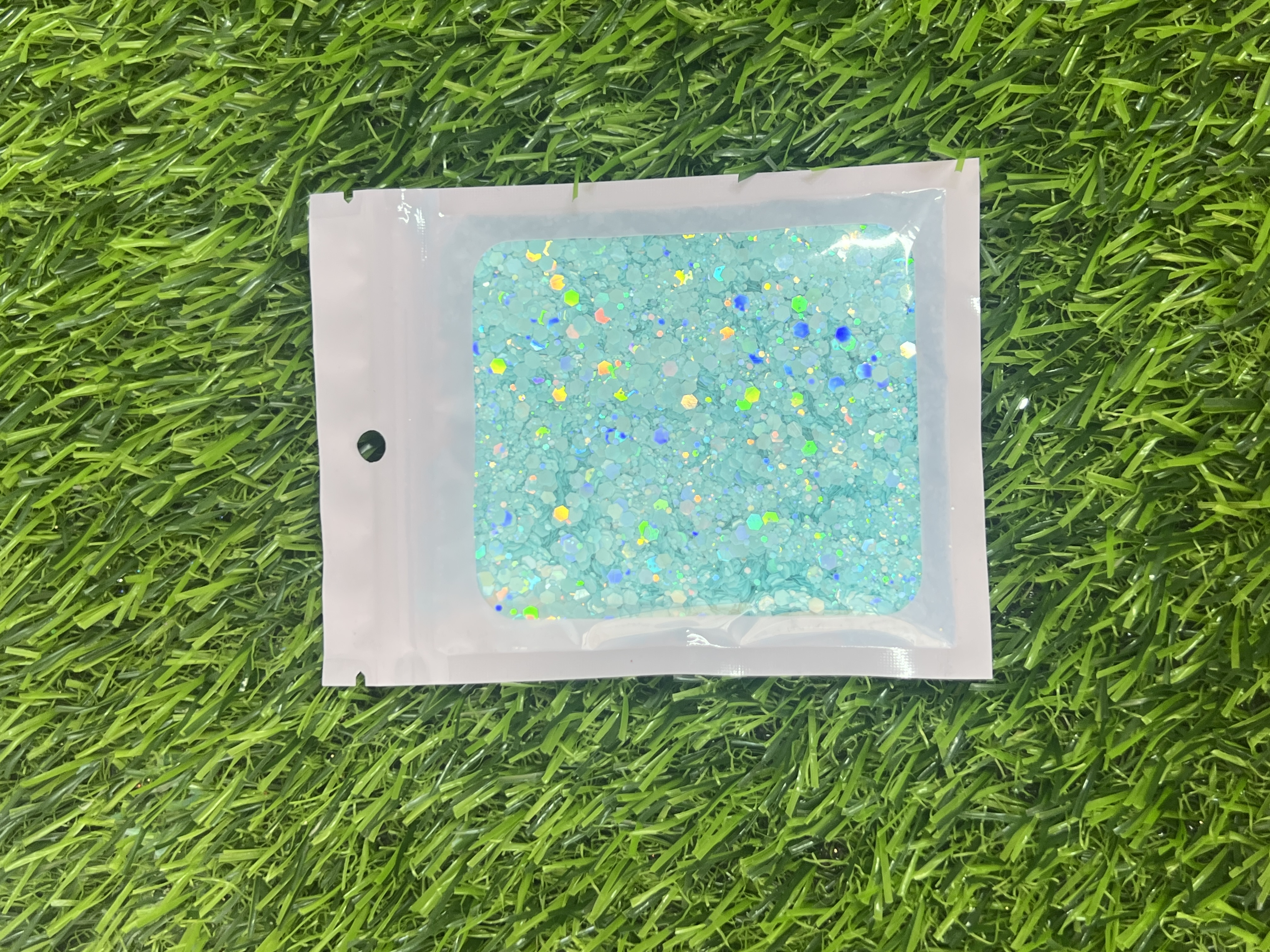 Glitter Chunky 20g Wld04 Azul Pastel 