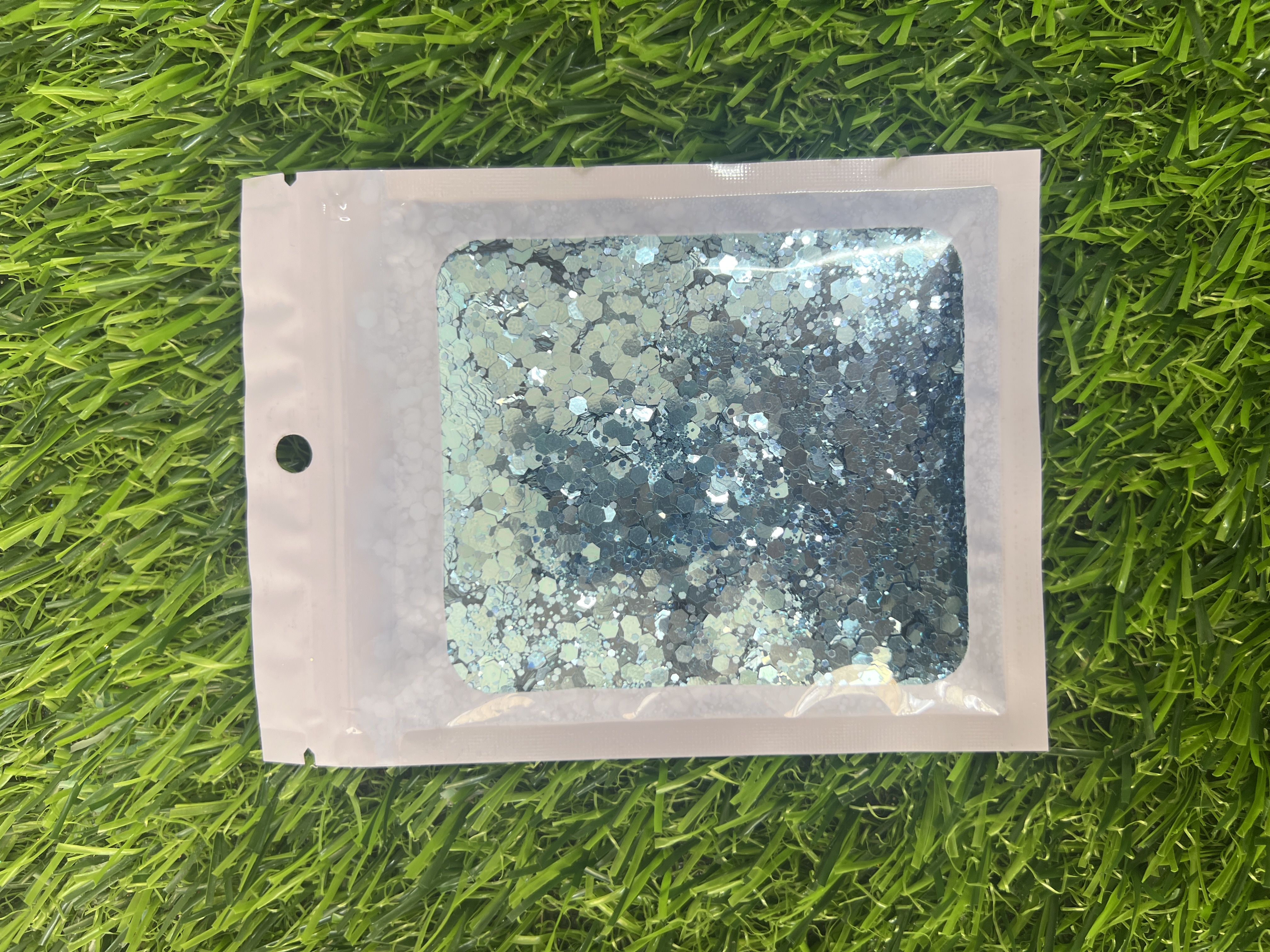 Glitter Chunky 20g B710 Azul Palido