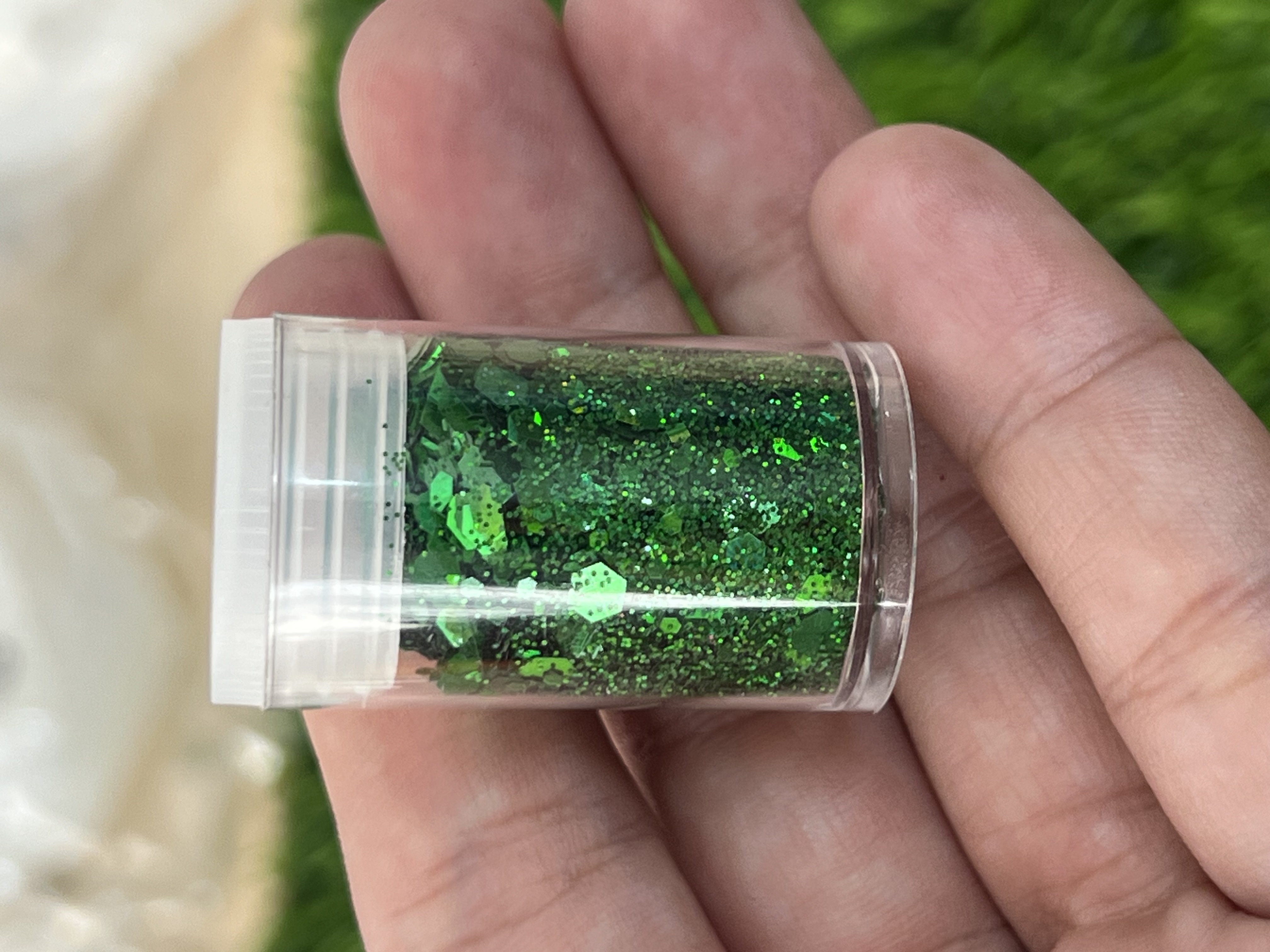 Glitter Chunky Pote Peque O