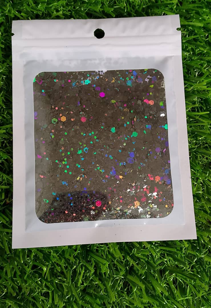 Glitter Chunky 20g Negro