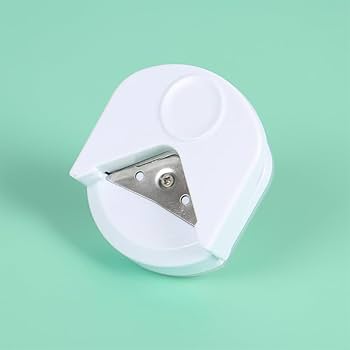 Perforador Cortador De Esquinas Blanco