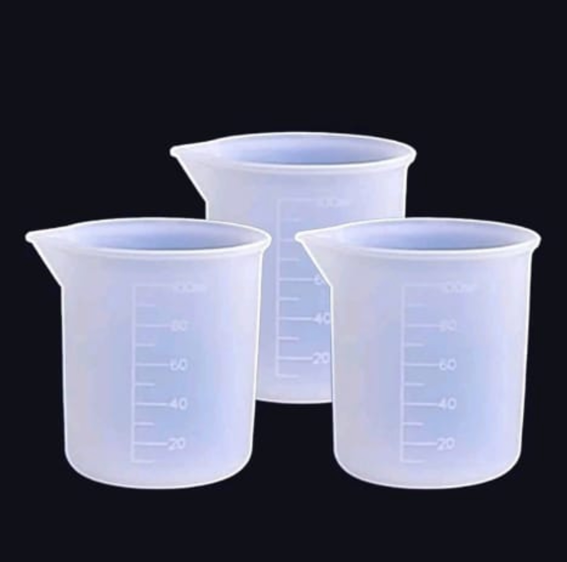 Vaso Medidor De Silicon 