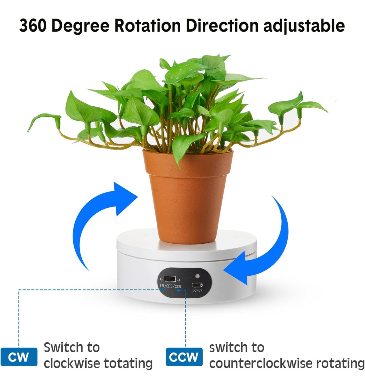 Base Giratoria Blanca