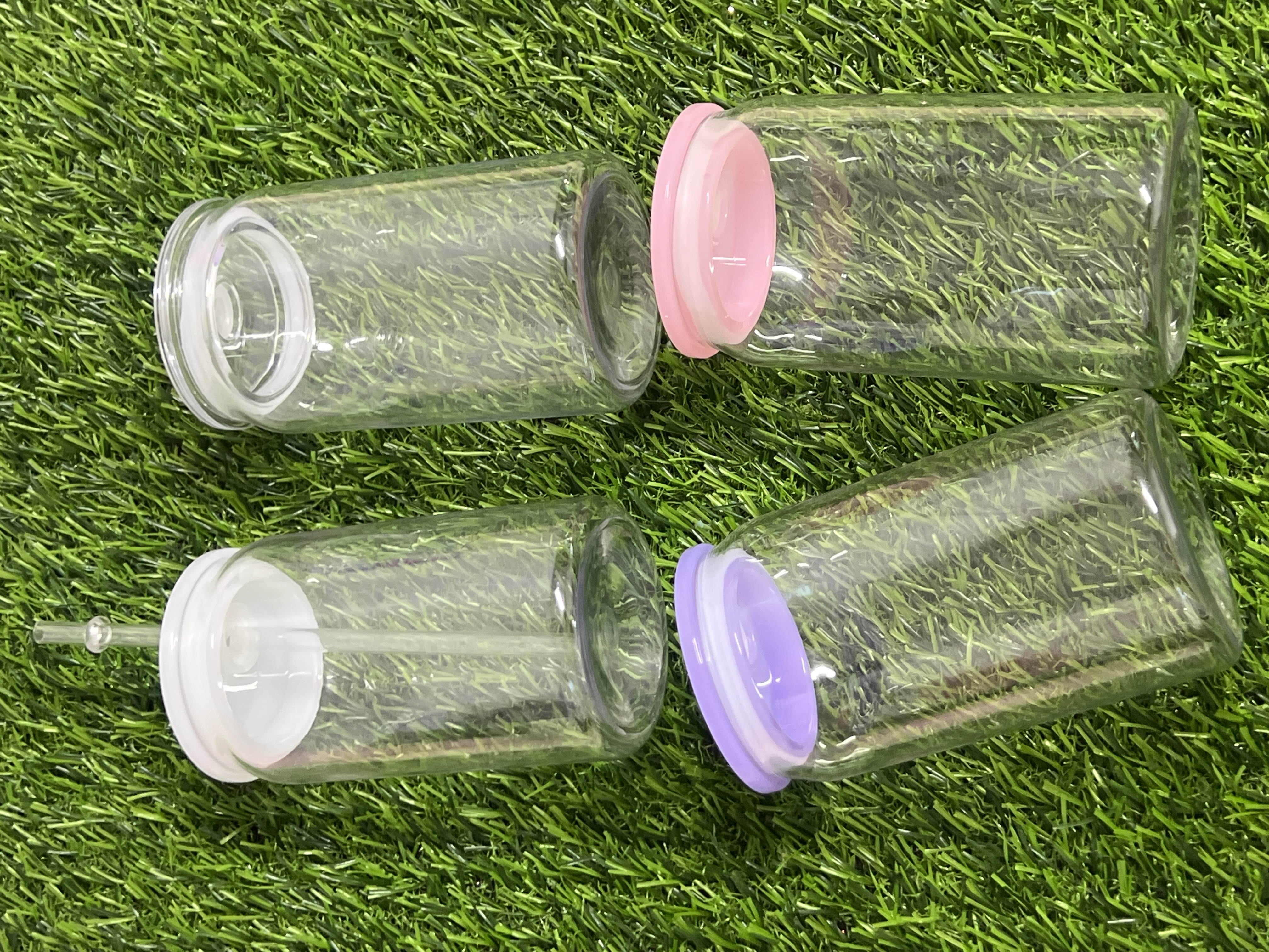 Vasos Jelly Can Tranparentes Liquidación 