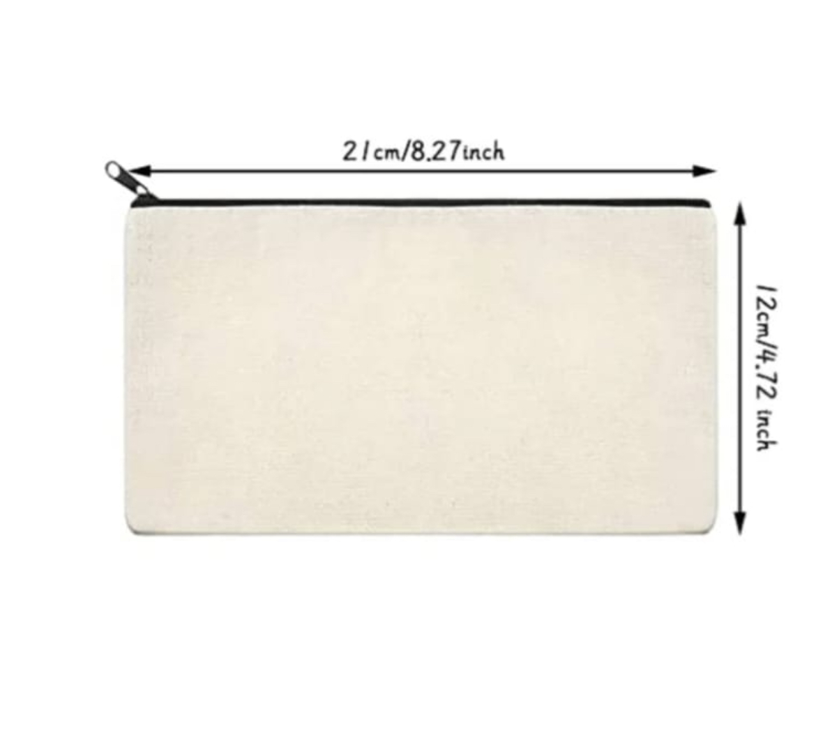 Cartuchera Lona Crudo 