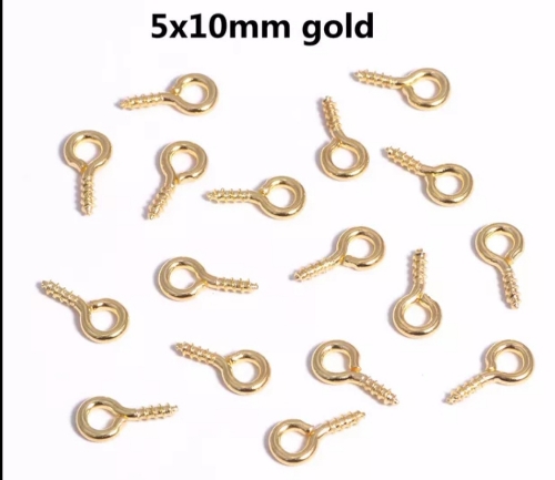 Tornillos Dorados Medianos