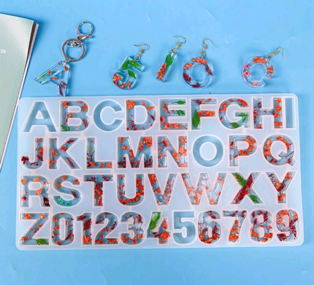 Molde Abc Tradicional Al Derecho 4cm