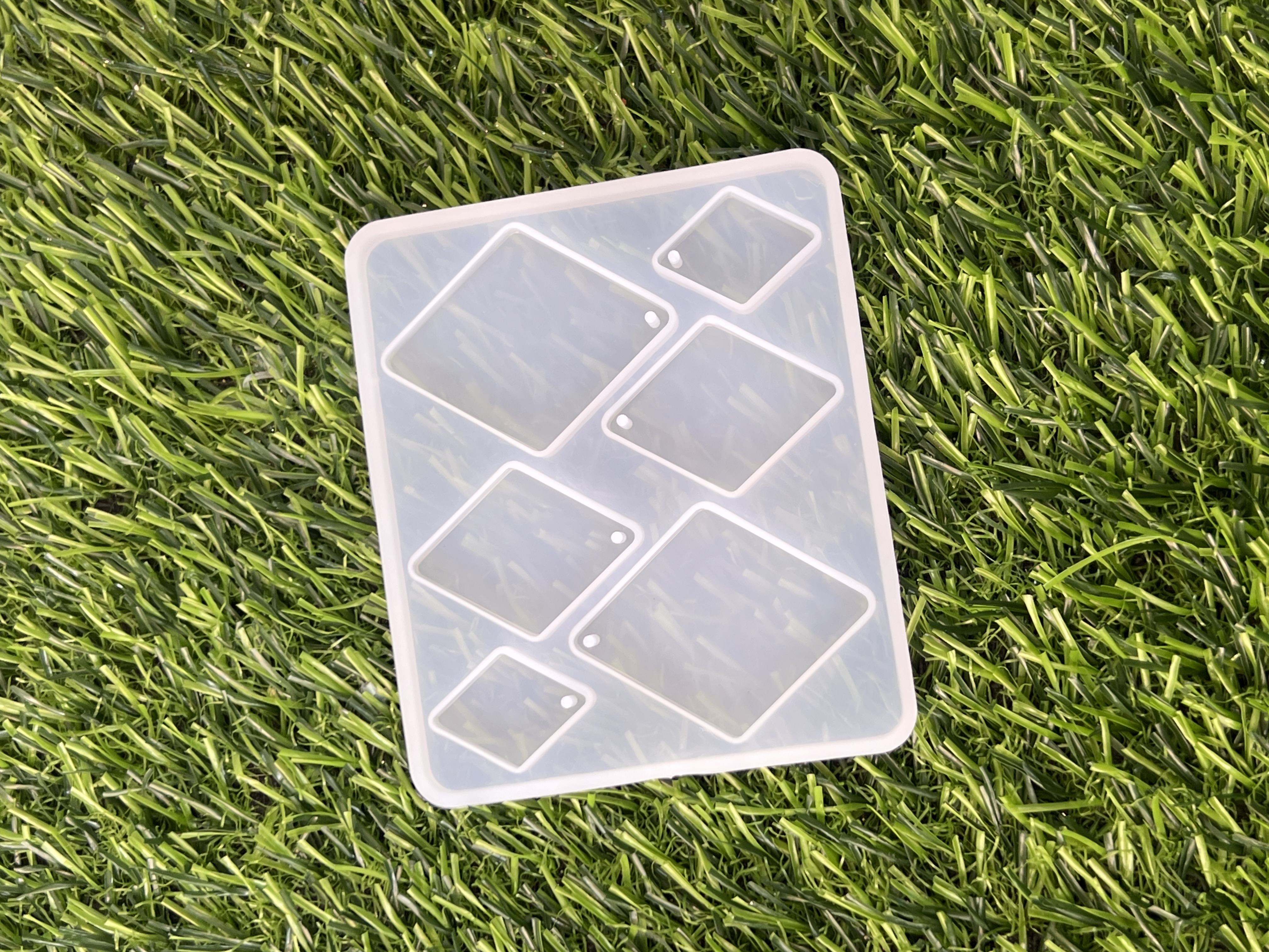 Molde Bisuteria Zarcillos Rombos