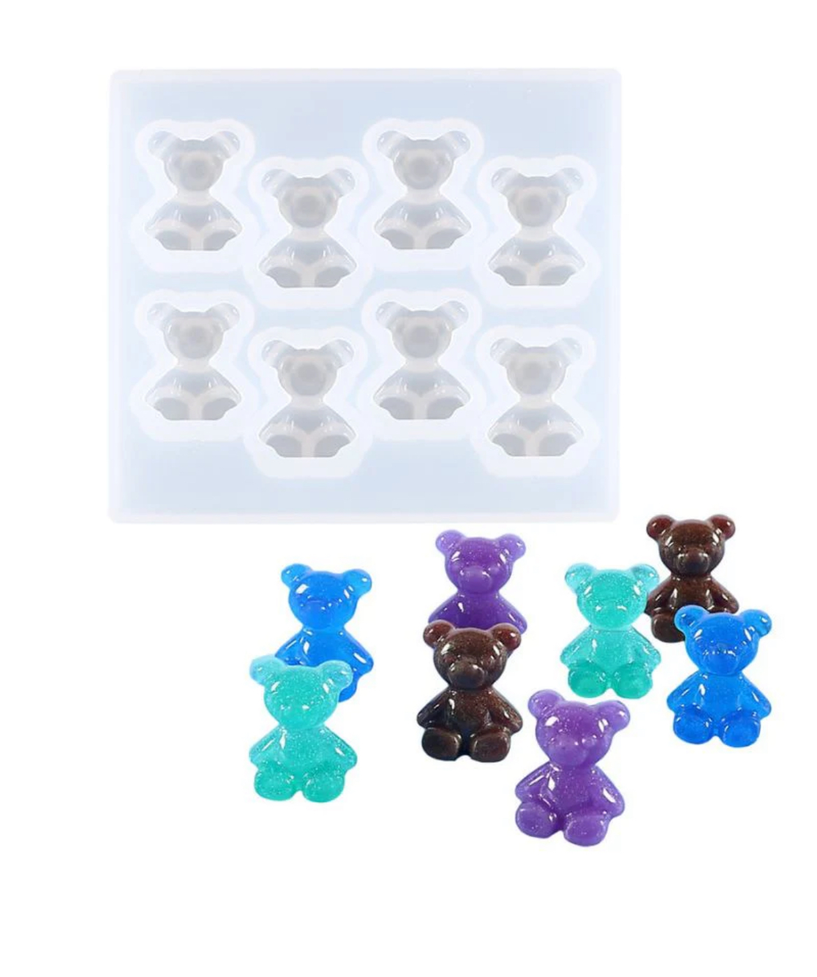 Molde Ositos Peque Os Gomitas