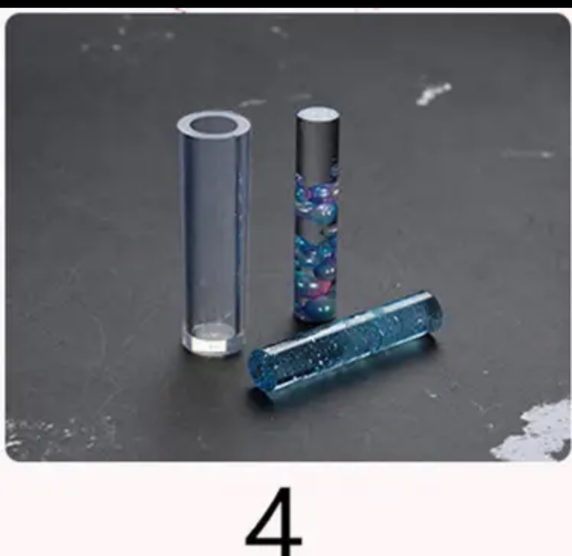 Molde Bisuteria Dije Tubular Redondo