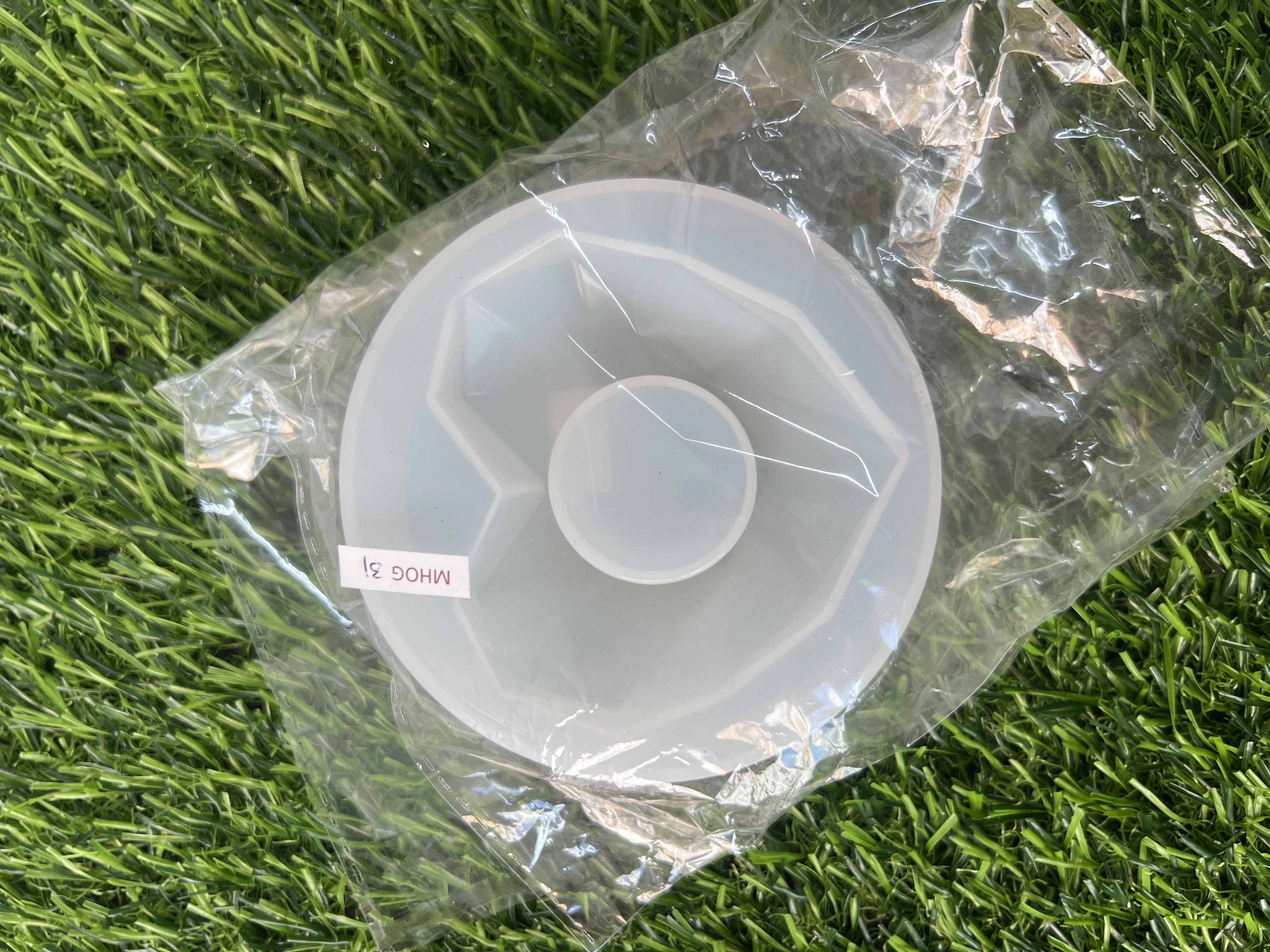 Molde Hogar Matero Corazon Con Agujero En El Centro