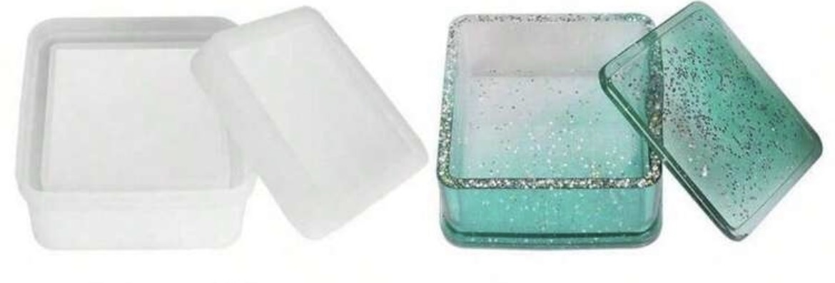 Molde Cofre Cuadrado