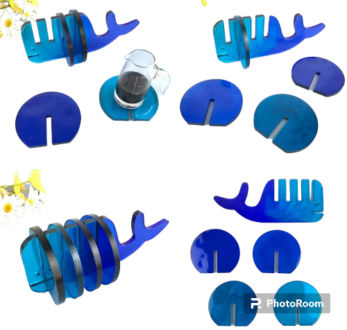 Molde Hogar Posavasos Ballena