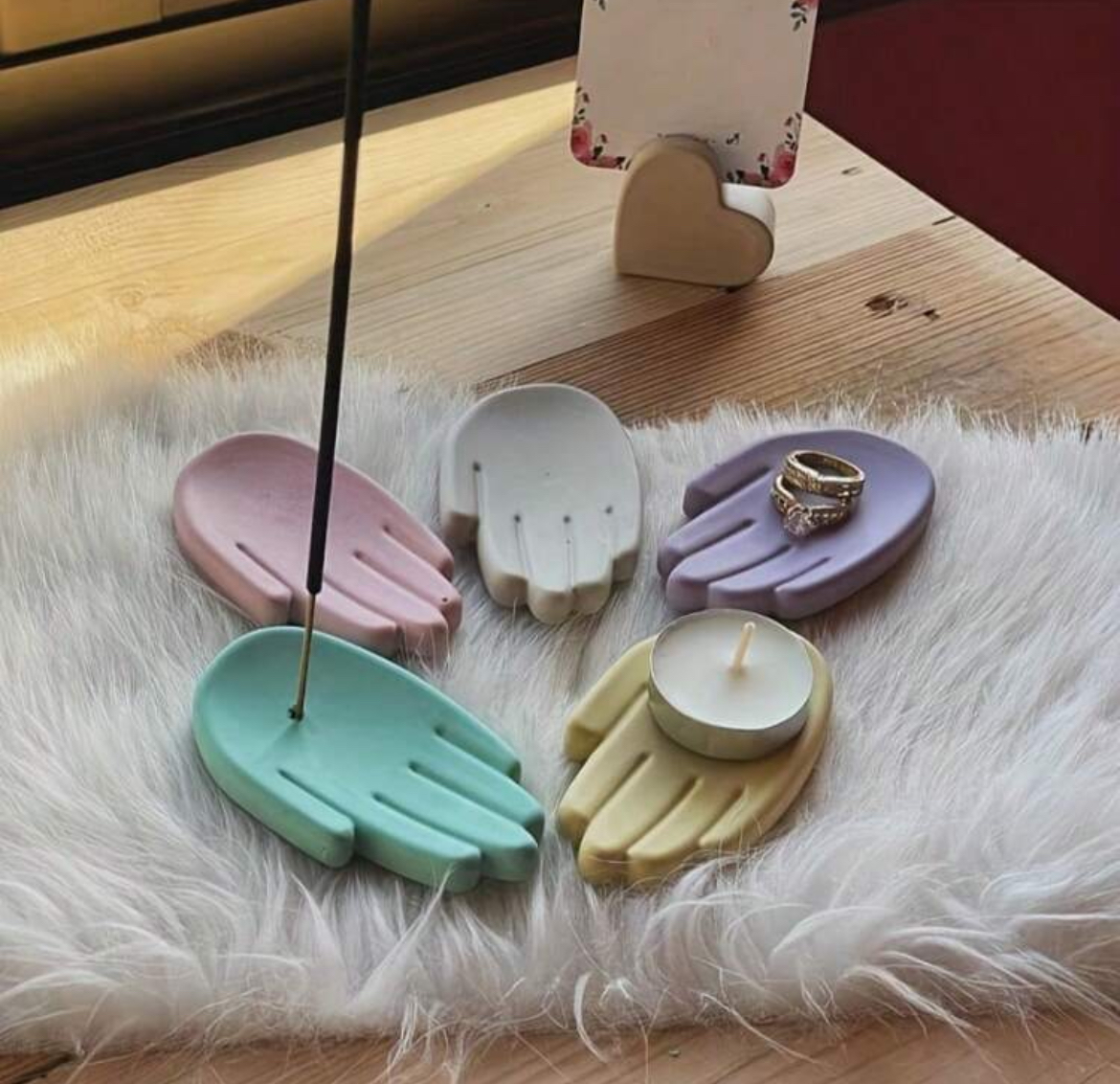 Molde Hogar Mano Portavela