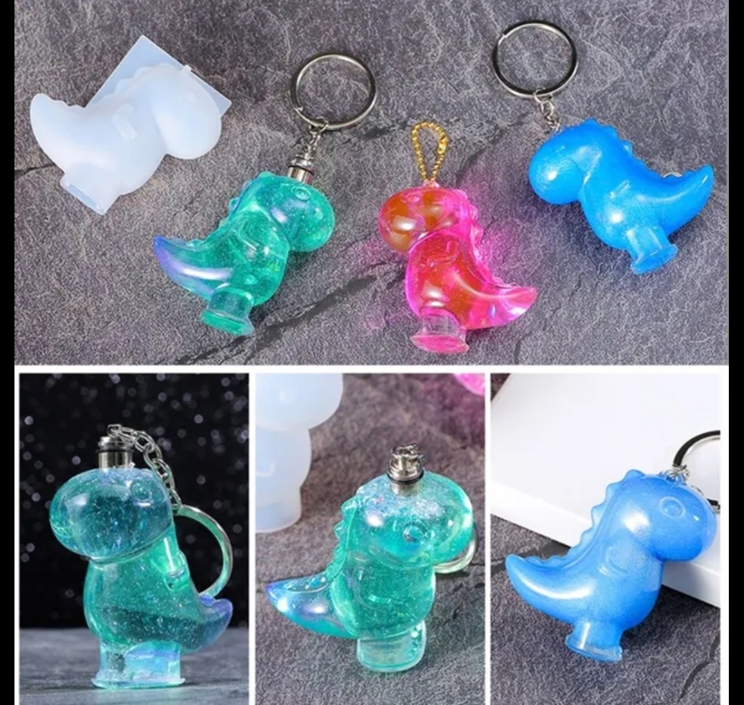 Molde Dinosaurio 3d Vela