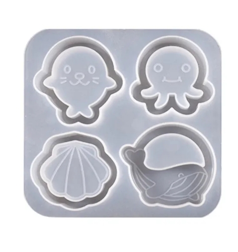 Molde Llavero Shakers Marino Liquidación 