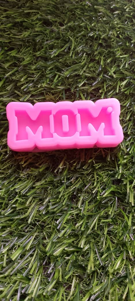 Molde Llavero Mom Rosado