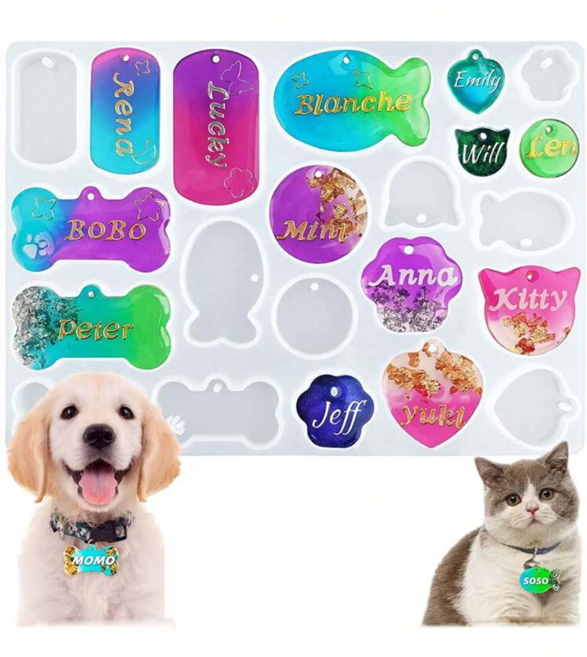 Molde Mascotas Placas Mascotas Molde Transparente