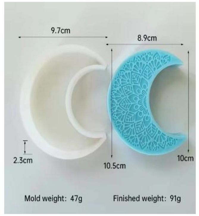 Molde Media Luna