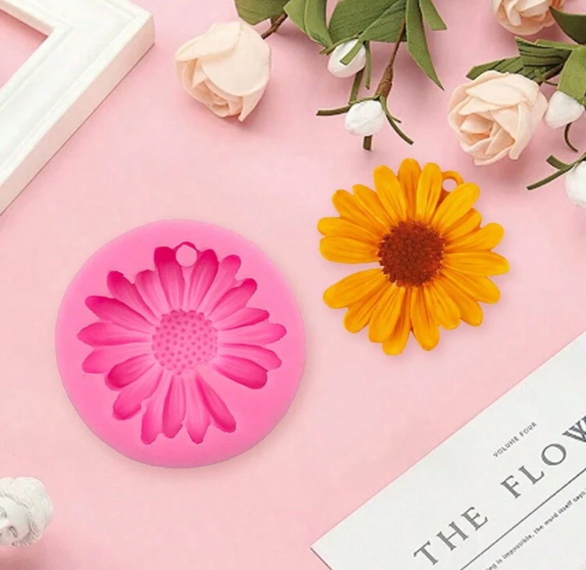 Molde Margarita Para Vela