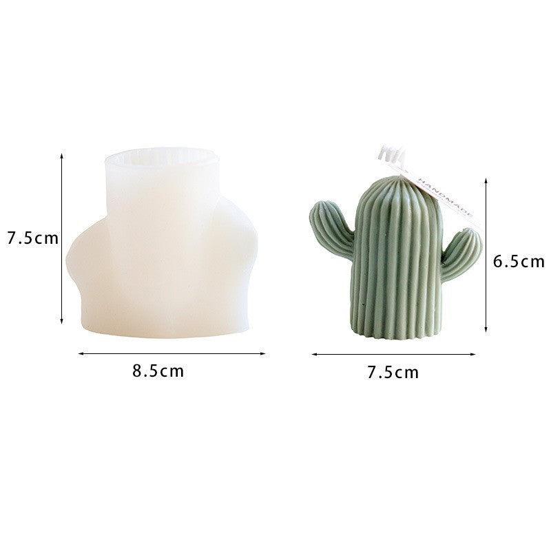 Molde Cactus Para Velas Sencillos 55 