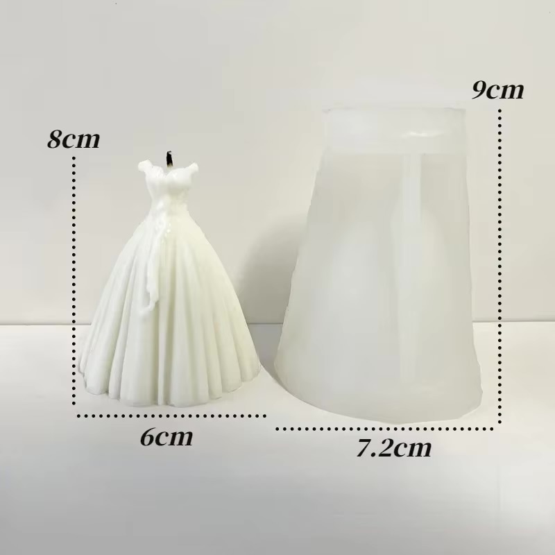 Molde Vela Vestido 24