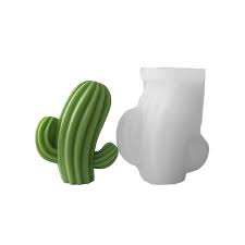 Molde Cactus Bailando Para Vela