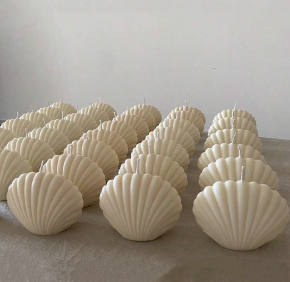 Molde Vela Concha De Mar Almeja S