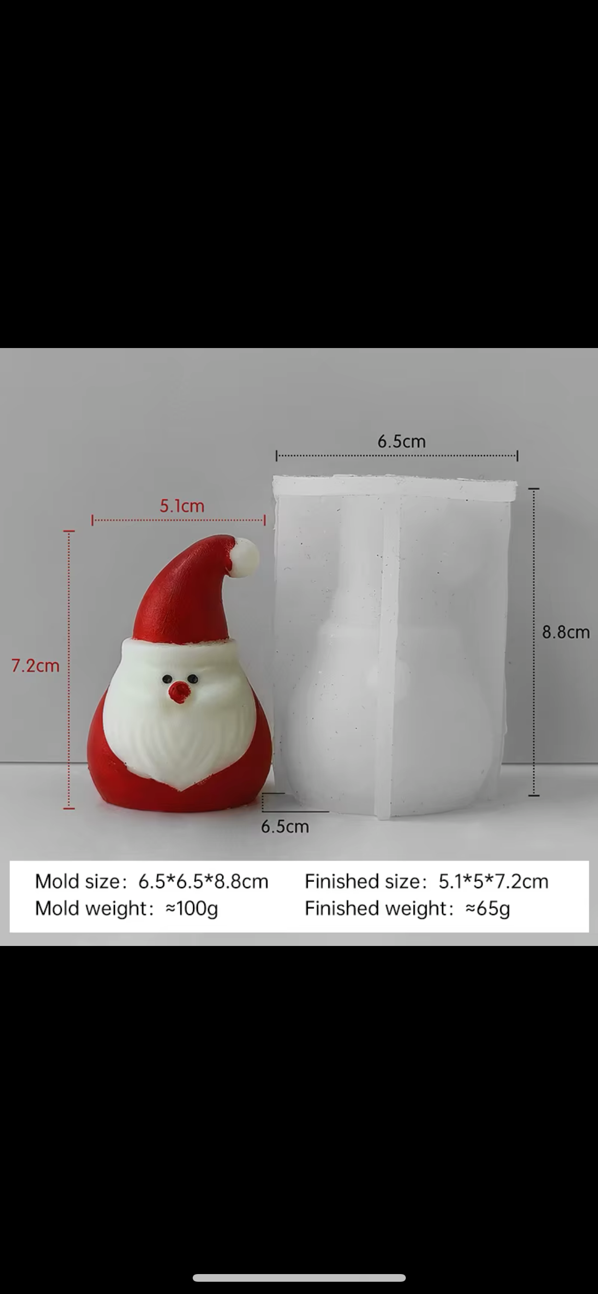 Molde Santa Enano 36