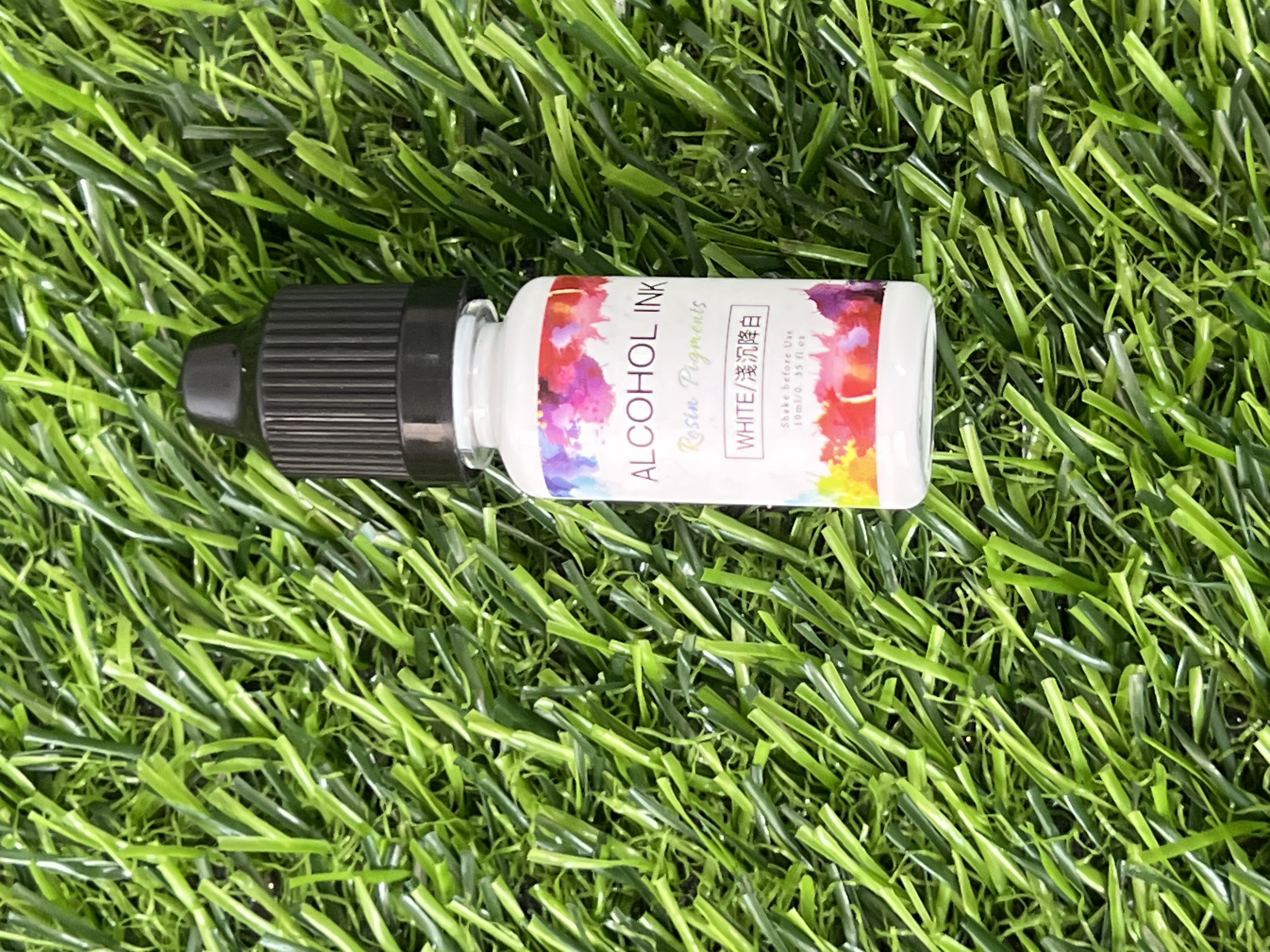 Pigmento Alcohol Individual Tapa Negra Blanco