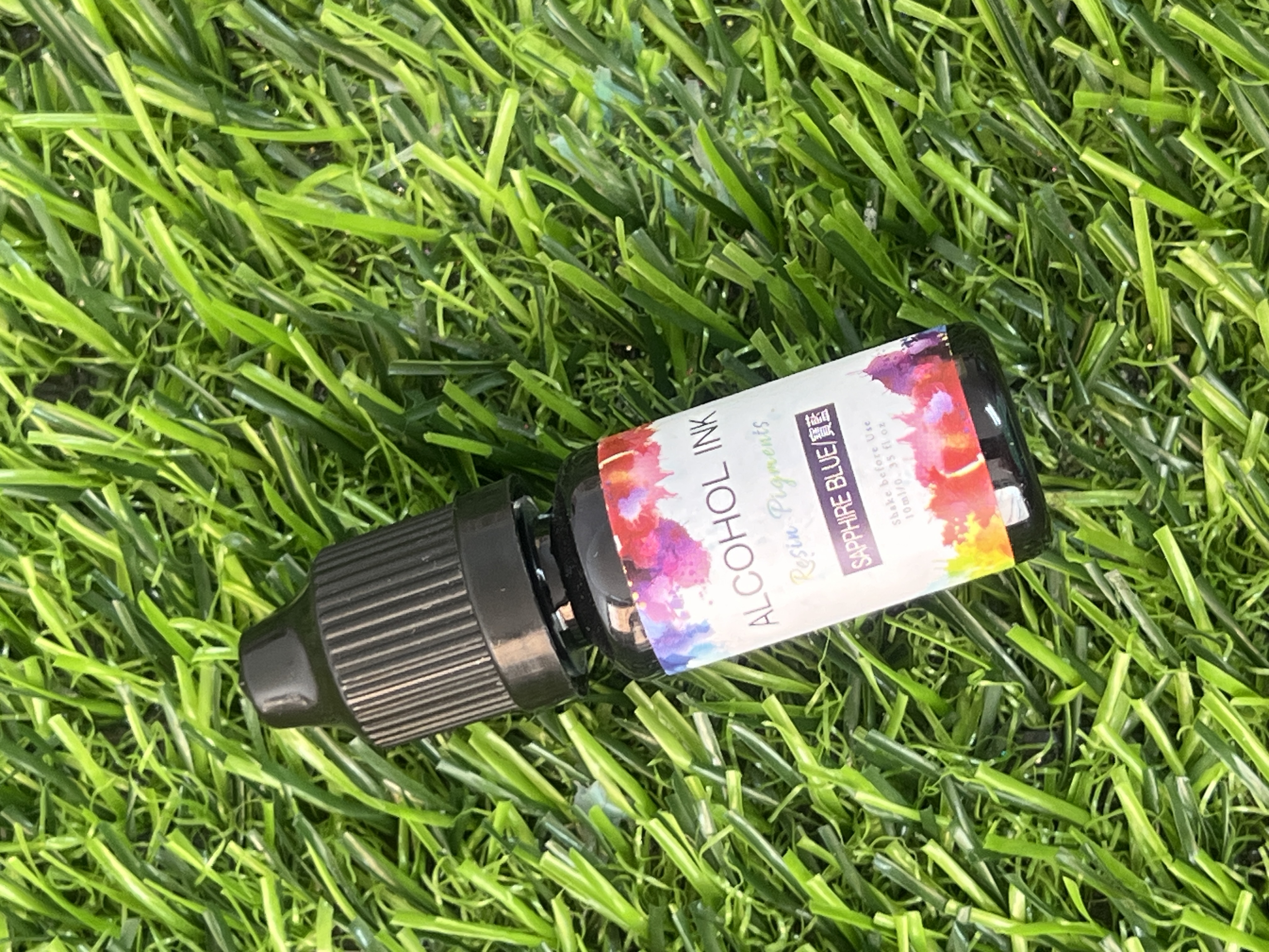 Pigmento Alcohol Individual Tapa Negra Azul Safiro