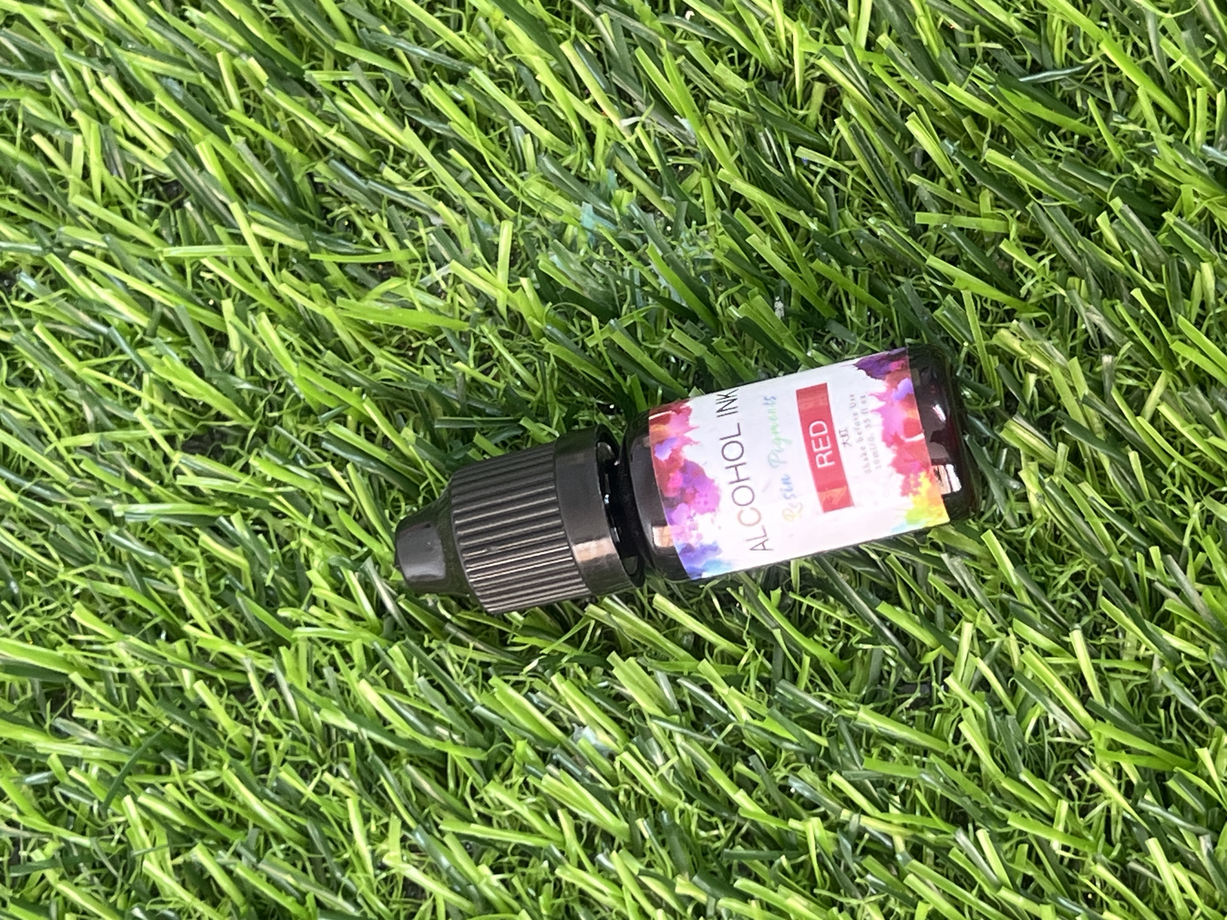 Pigmento Alcohol Individual Tapa Negra Rojo