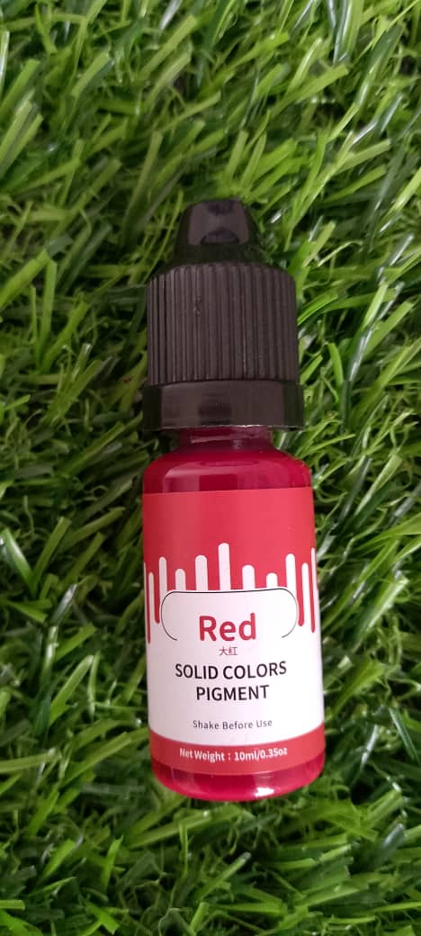 Pigmento Liquido Tapa Negra Rojo
