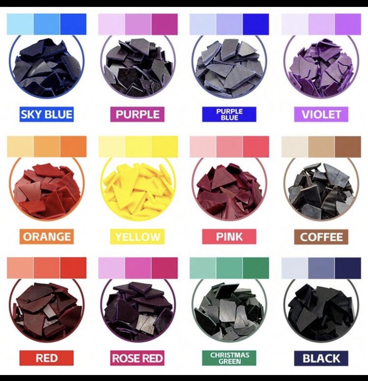 Pigmento Sólido Para Velas