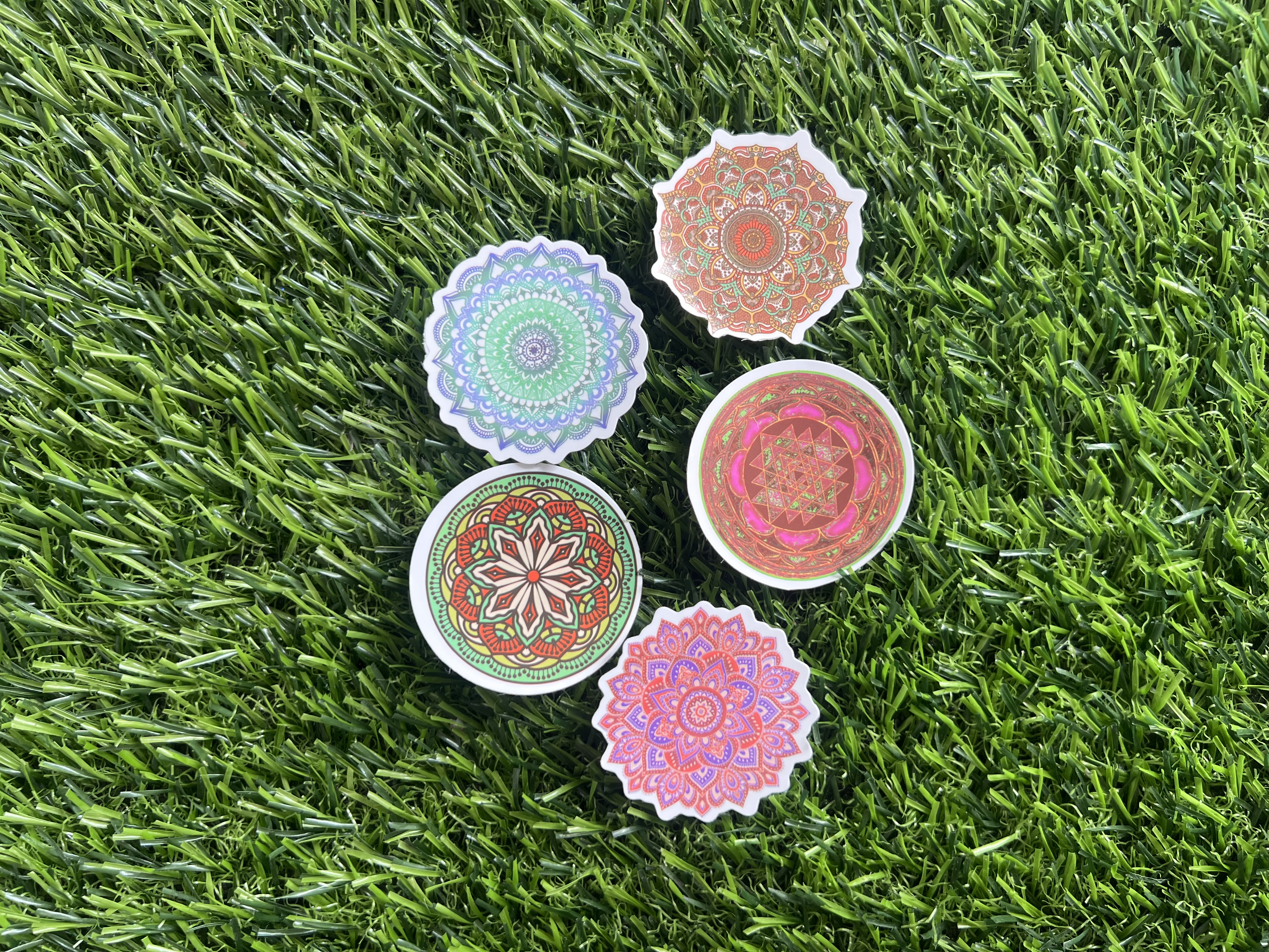 Stickers Mandalas X5