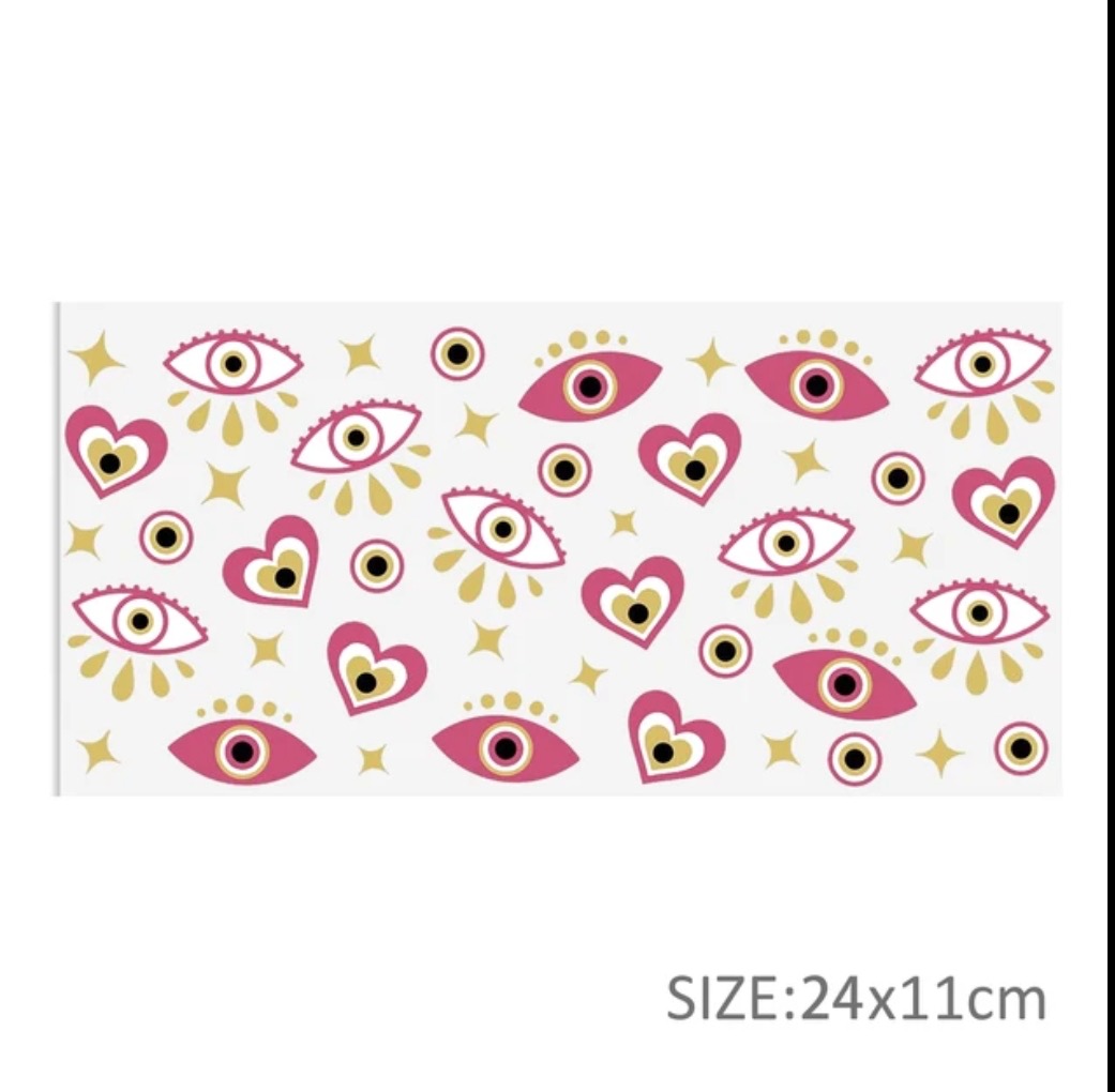 Uvdtf Ojo Turco Rosado 