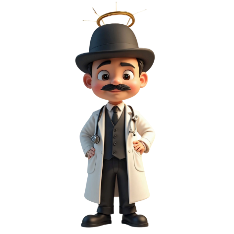 Uvdtf Llavero  Dr. José Gregorio Hernández 3d