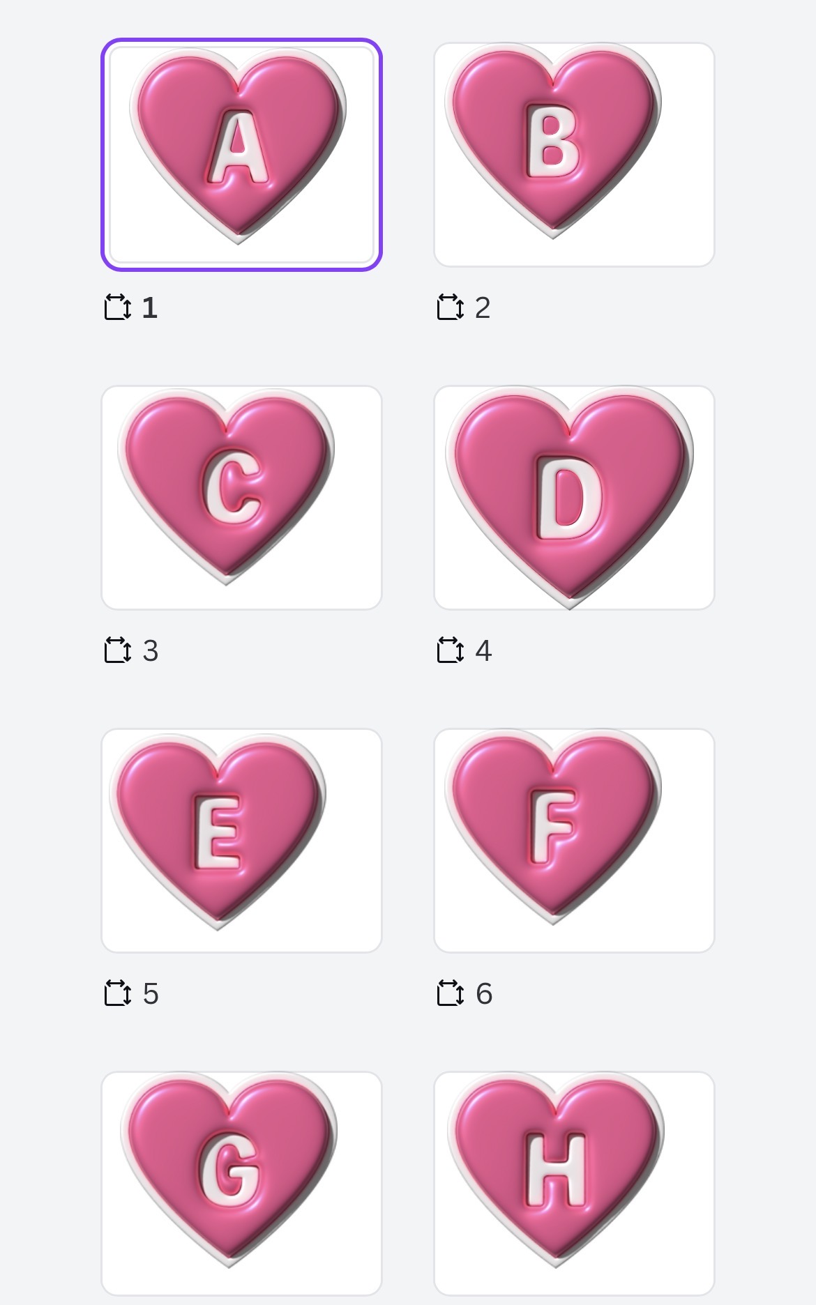 Uv Dtf Letra Inicial Para Taza