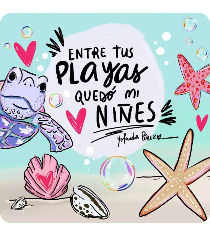 Uvdtf Taza Entre Tus Playas Quedo Mi Ni Ez