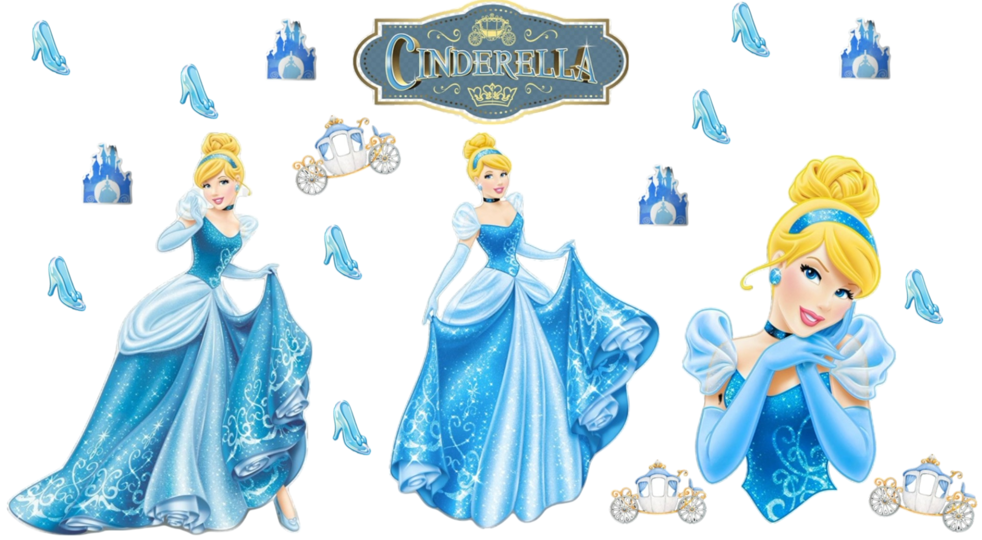 Uvdtf Vasos La Cenicienta