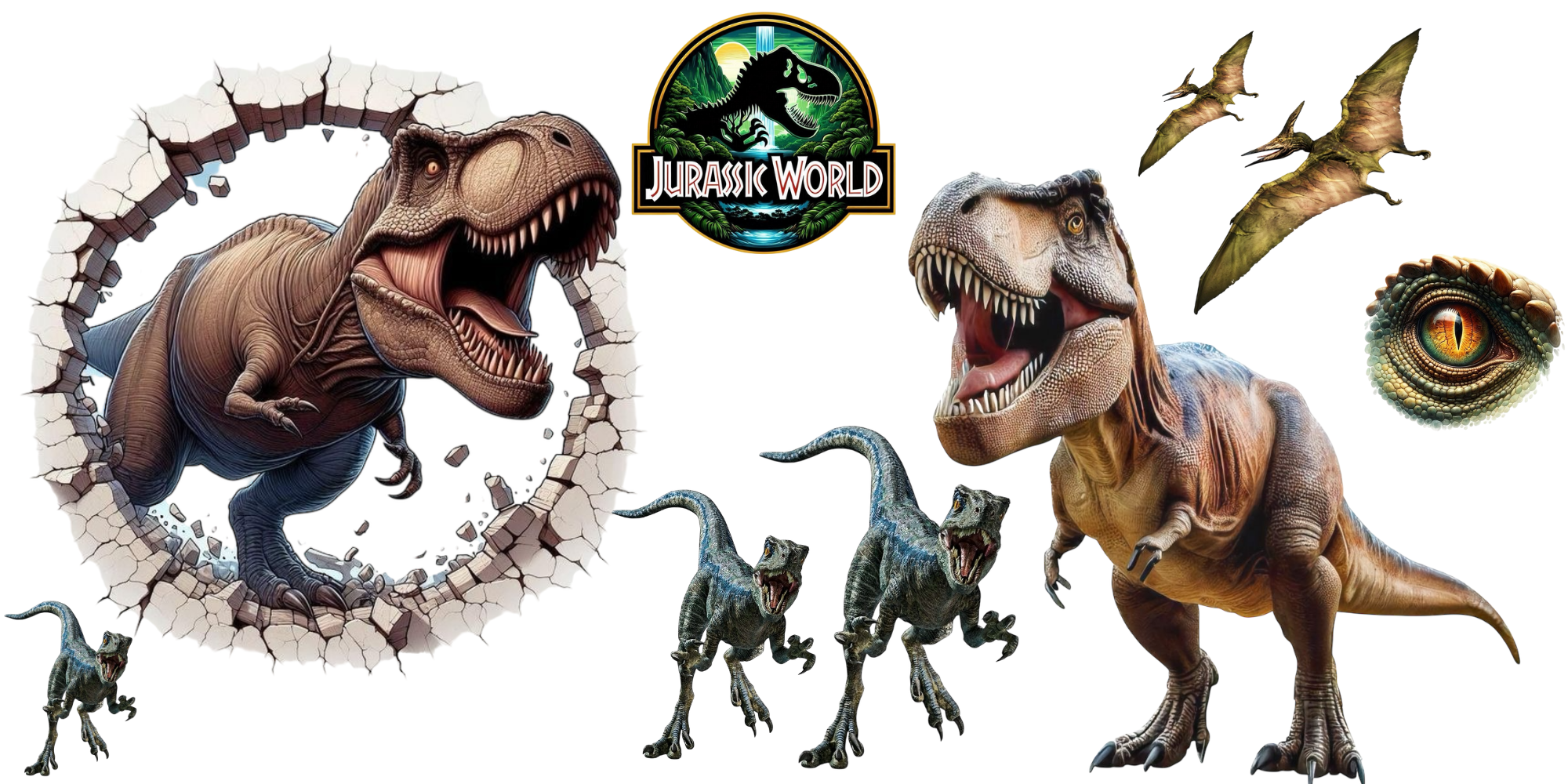 Uvdtf Vasos Jurassic Park